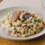 ข้าวผัดกุนเชียงผักกาดดอง