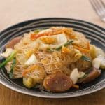 วุ้นเส้นผัดไข่เค็ม