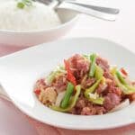 แหนมผัดไข่